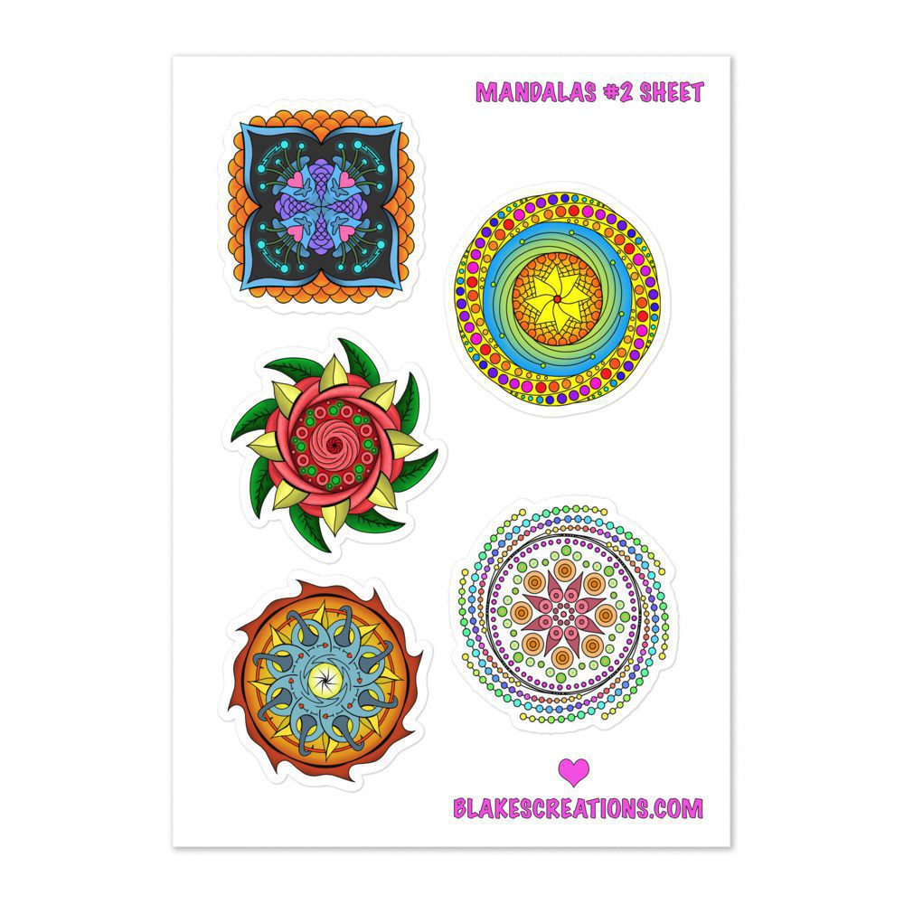 Vibrant Sticker Set for Young Adults