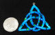 Neon Trinity Knot Pendant