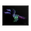 Abstract Fractal Art Framed Poster 18x24inch - Flock