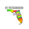 St Petersburg Florida PRIDE 5x5 Inch Vinyl Sticker